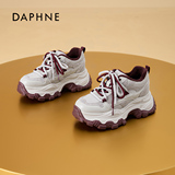 Daphne/ женская обувь для папы на толстой подошве; новинка 2025 года; сезон зима; плюс бархат для сохранения тепла; повседневная обувь со стразами небольшого размера