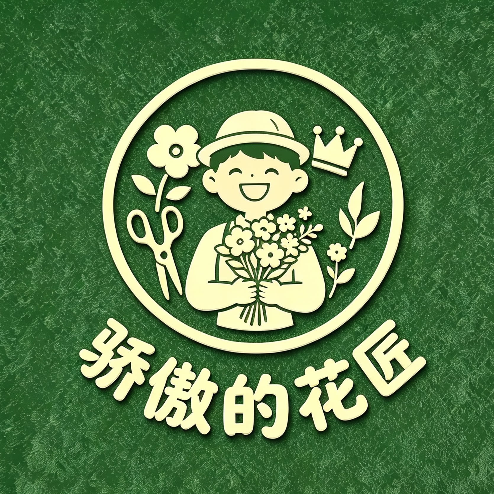 骄傲的花匠 花卉基地