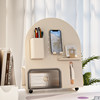Desktop hole board storage rack office desk tissue box D storage rack acrylic cosmetics partition display