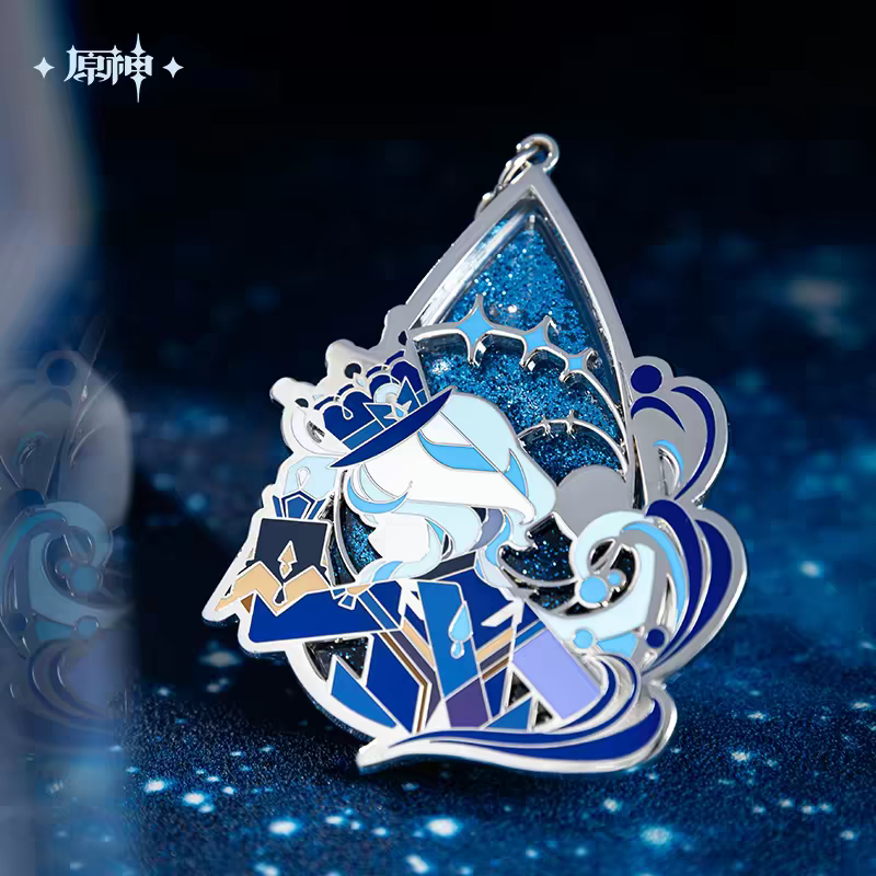 In-Stock, Fast Delivery, Genuine Genshin Impact Fungina· Stage Focus Quicksand Metal Pendant Genshin