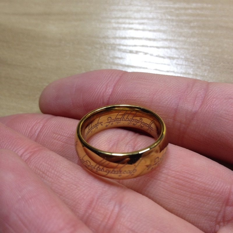 Bague homme OTHER   en Alliage argent plaque plaque or - Ref 3086775 Image 4