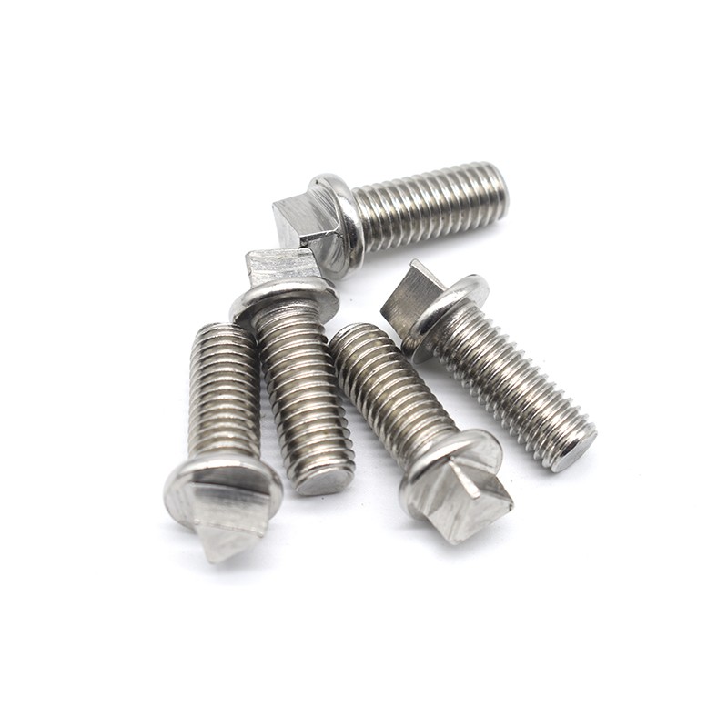 Free shipping 304 stainless steel triangular anti-theft screws street light electrical box chassis guardrail bolts M6M8M10