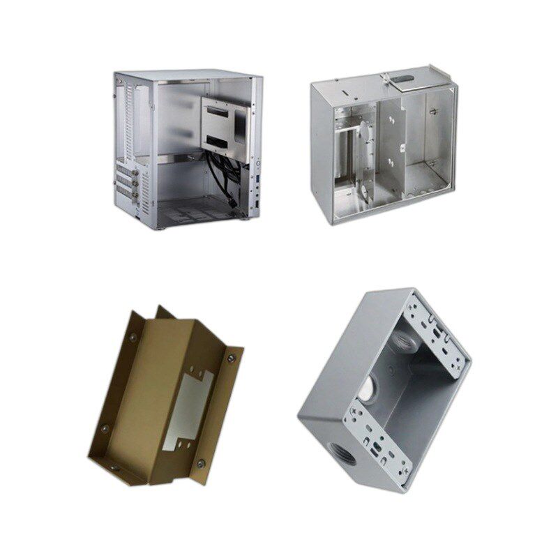 Customized automation equipment shell processing stainless steel sheet metal chassis shell welding processing custom brushed oxidation