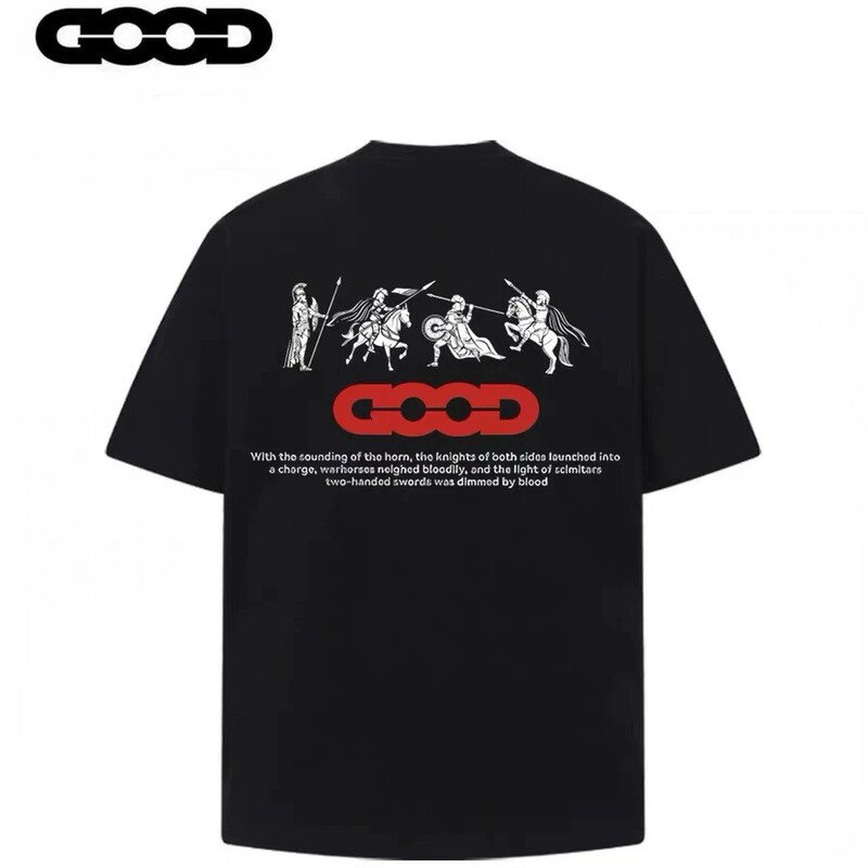 In Stock】Heavyweight American Retro War Horse Z Letter Print Short-Sleeve T-Shirt for Men and Women, Trendy Brand, Loose Fit, Good for Couples In Stock】Heavyweight American Retro War Horse Z Letter Print Short-Sleeve T-Shirt for Men and Women, Trendy Brand, Loose Fit, Good for Couples