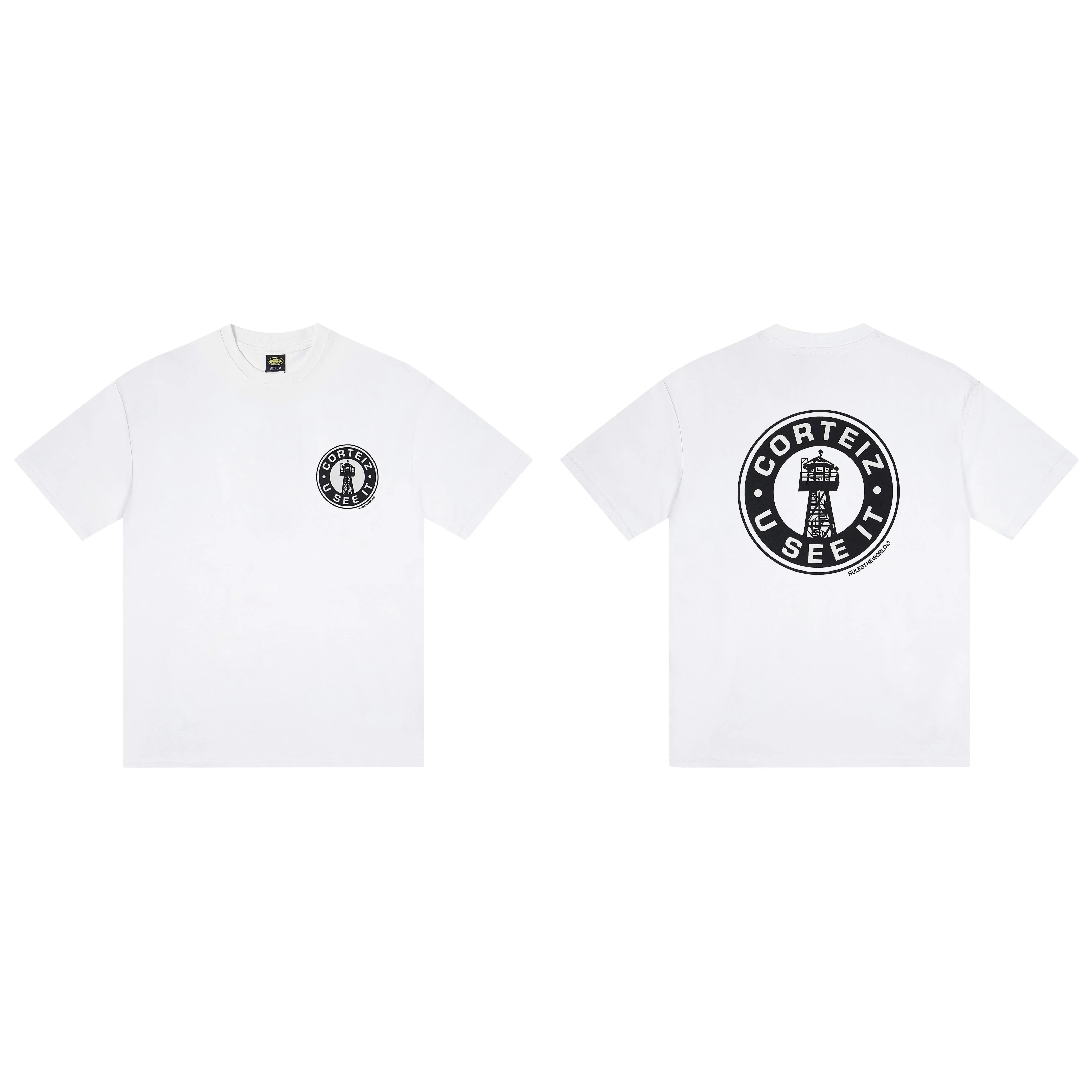 Футболка Corteiz X BBK Alcatraz Tee "Alcatraz Short Sleeve"