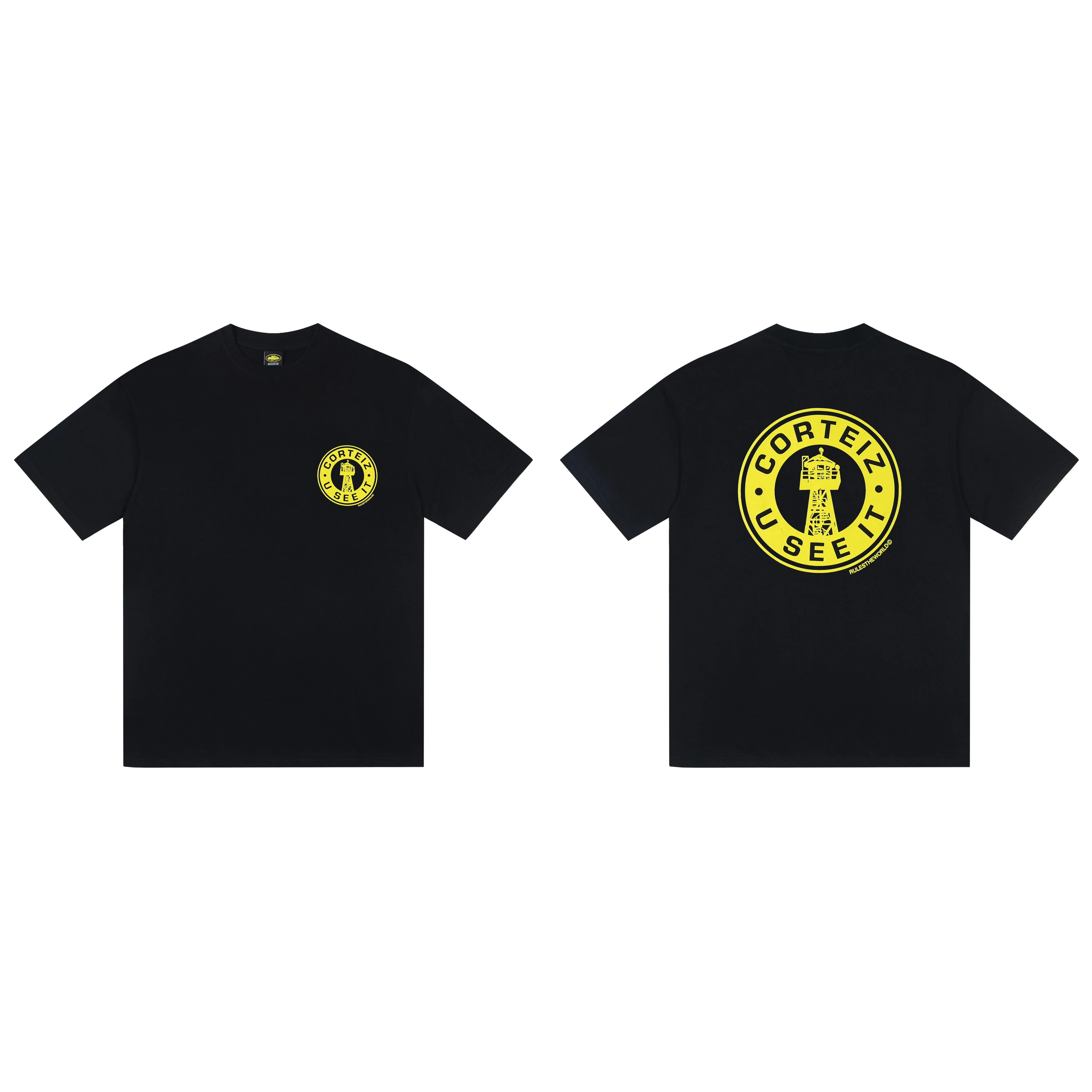 Футболка Corteiz X BBK Alcatraz Tee "Alcatraz Short Sleeve"