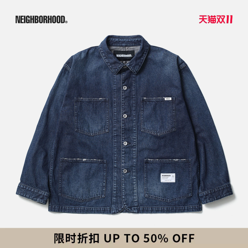 Neighborhood Classic Label Retro Workwear Jacket 2026 New Men's Clothing Nbhd