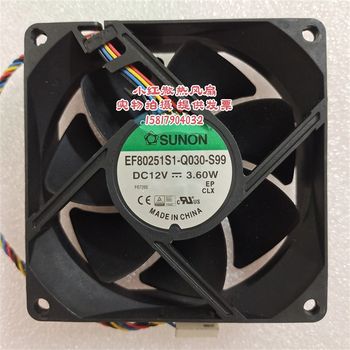 Sunon ef80251s1-q030-s99 ta006-14002n 8cm 12v 3.60w chassis fan