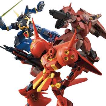 Bandai Assembly Model Hguc Char Zaku Grand Magic Warrior Magic Battle Crab Iron Omeza Triple Star True Red Lightning