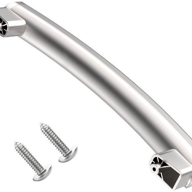 Upgraded Version Wb15X21101 Microwave Oven Door Handle Replacement Part Compatible with Ge Household Kitchen Appliances