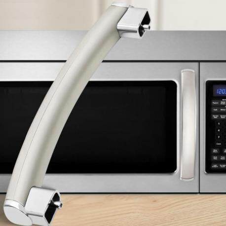 Upgraded Version Wb15X21101 Microwave Oven Door Handle Replacement Part Compatible with Ge Household Kitchen Appliances