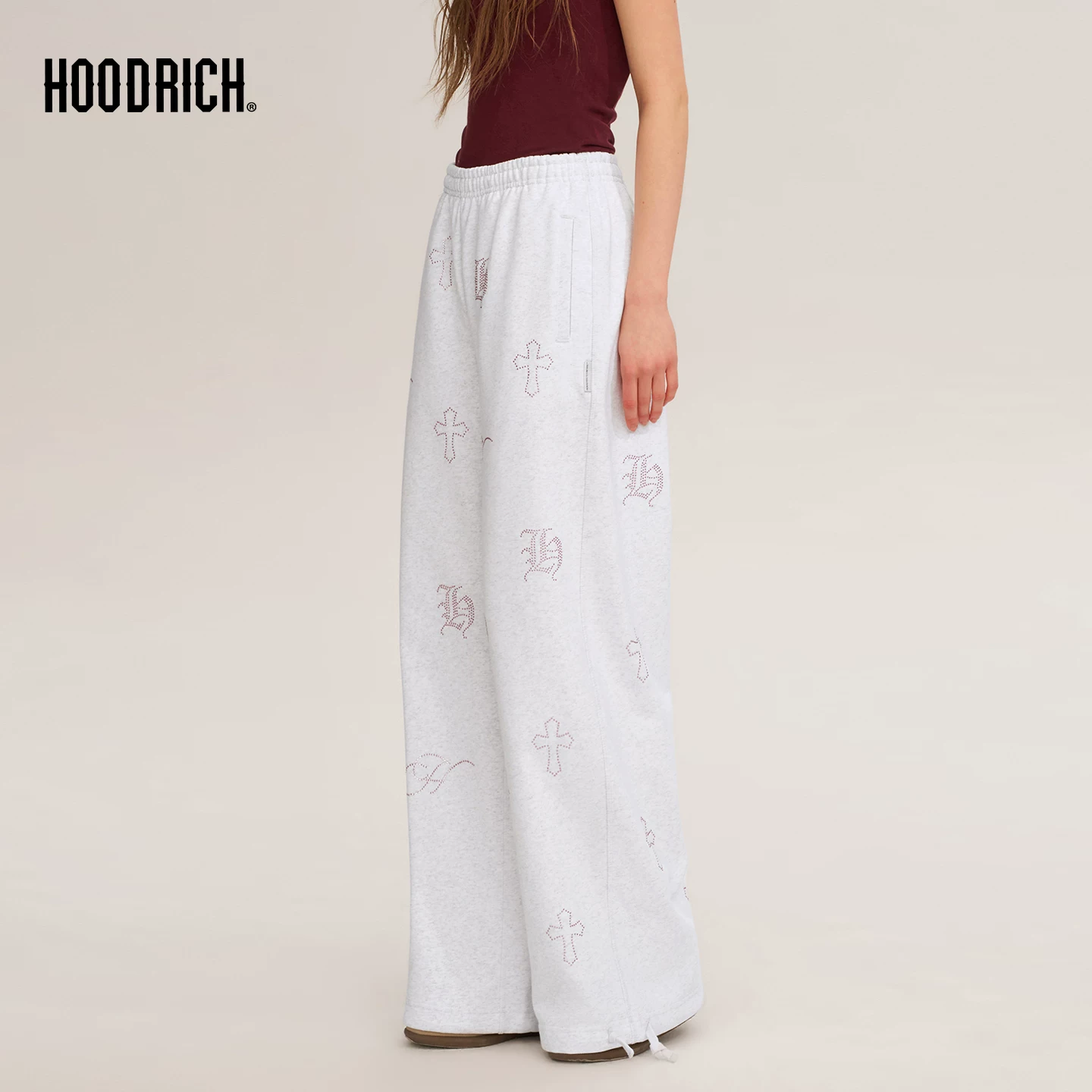 Брюки HOODRICH для отдыха, свободного прямого покроя, оверсайз