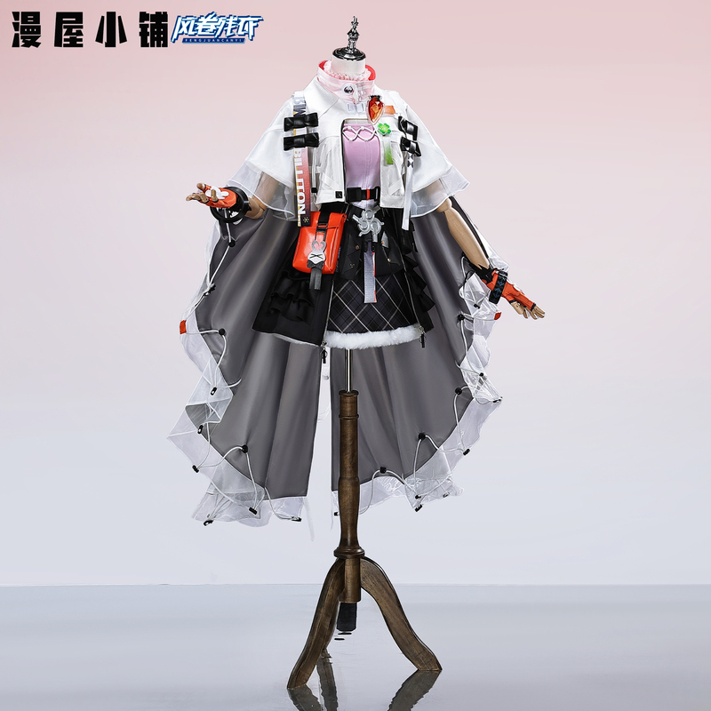Fengjuan Canshi Arknights Cosplay Shanbi Cosplay Game Character Two-Dimensional Costume Anime Convention Full Set Fengjuan Canshi Arknights Cosplay Shanbi Cosplay Game Character Two-Dimensional Costume Anime Convention Full Set