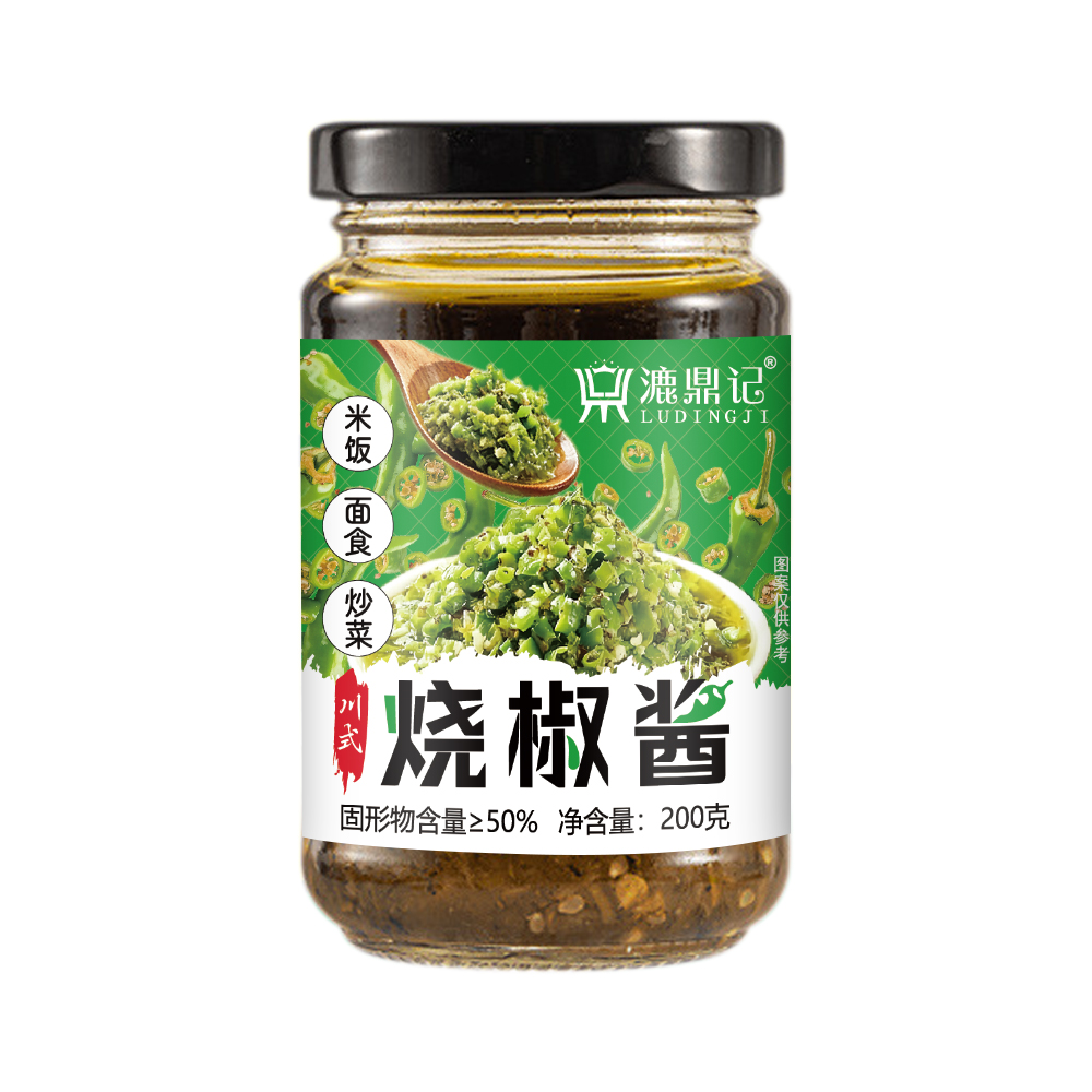 烧椒酱商用老牌子厨房调料手工正宗烧椒调料品下饭酱家用烧椒酱料