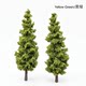 1/87/64 Scale Artificial Pine Tree Model Miniature Diorama Mountain War Scene Military Green Pine Tree DIY Materials
