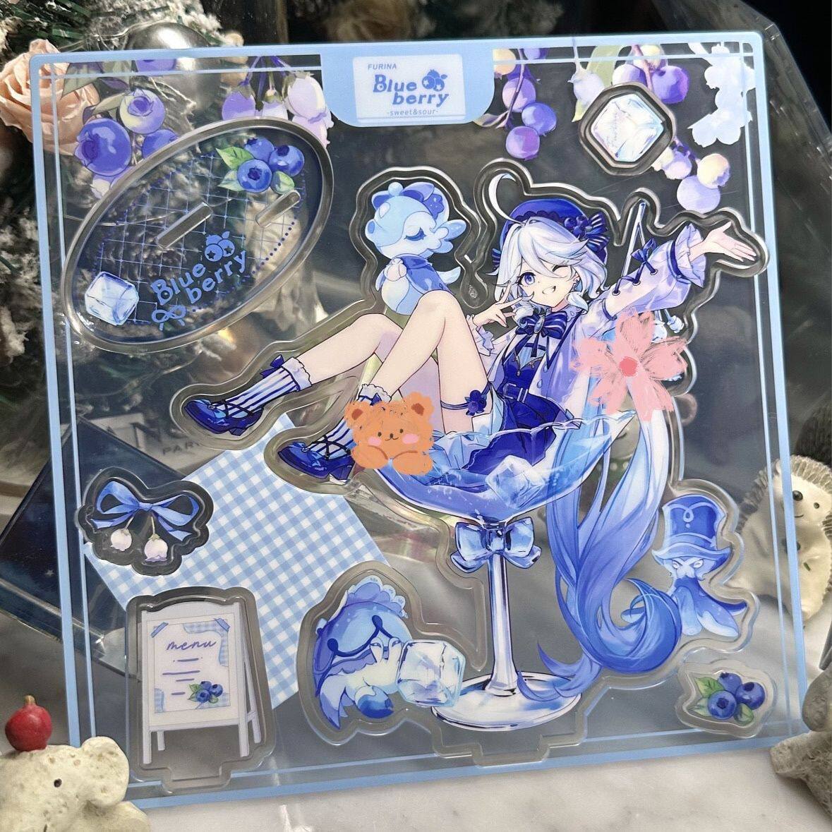 Funingna LAOSHU Merchandise Fan-Made Standee High-Quality Acrylic Desktop Ornament Decoration Gift Anime Style