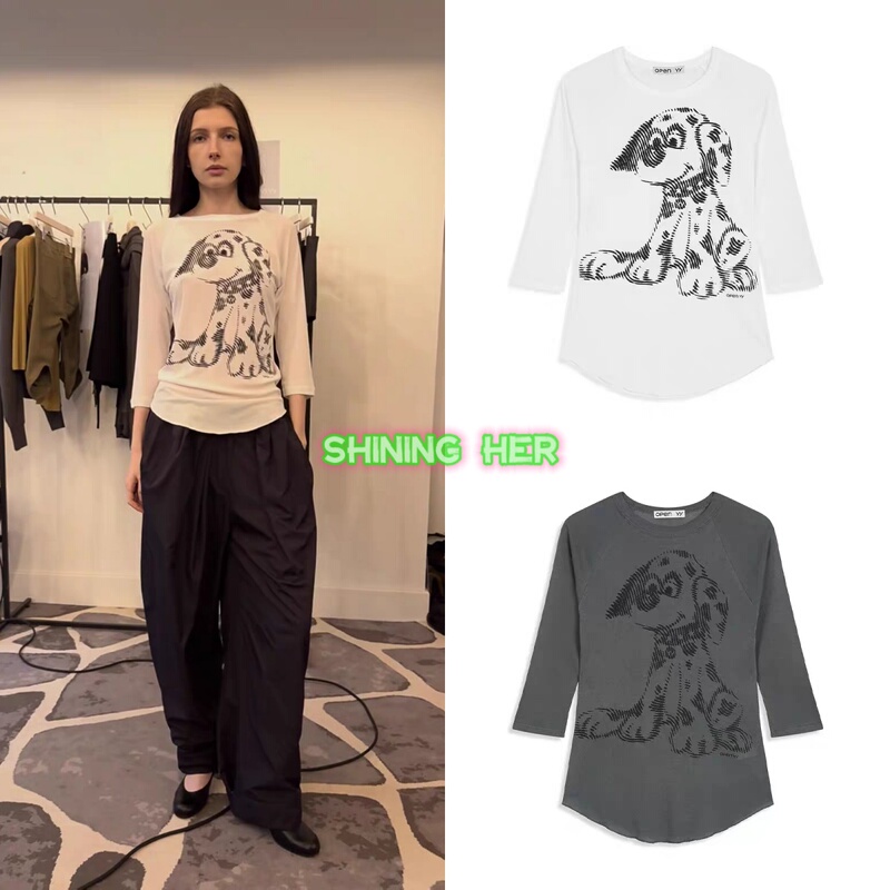 In Stock Pieces *Open Yy 26 Early Autumn New Model Pet Club Great Dane Graffiti Dalmatian T-Shirt In Stock Pieces *Open Yy 26 Early Autumn New Model Pet Club Great Dane Graffiti Dalmatian T-Shirt