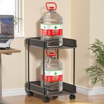 Computer host bracket under the table desktop chassis bracket office removable base f99sm687 drives sliding wheels