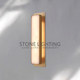 Modern Minimalist All-Copper Marble Wall Lamp, New Chinese-Style Villa Entrance Wall Lamp, Living Room Background Wall, Bedroom Bedside Lamp