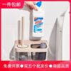 Toilet brush for home use without dead corners, no punching, wall-mounted bathroom toilet brush, drainable long-handled storage rack
