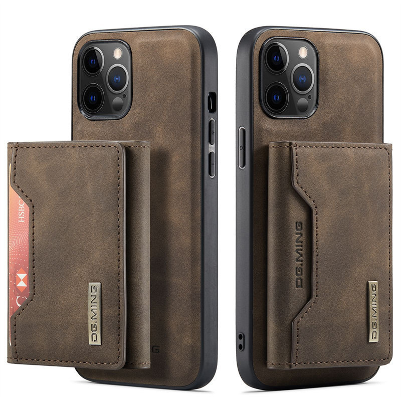 High-End Cowhide Leather Case Suitable for Apple iPhone 17 Pro Max, iPhone 16 Two-In-One Magnetic Card Holder, 15 Plus Magnetic Charging, 14 Pro Business Niche, 13 Card Slot, 12 Simple Case High-End Cowhide Leather Case Suitable for Apple iPhone 17 Pro Max, iPhone 16 Two-In-One Magnetic Card Holder, 15 Plus Magnetic Charging, 14 Pro Business Niche, 13 Card Slot, 12 Simple Case