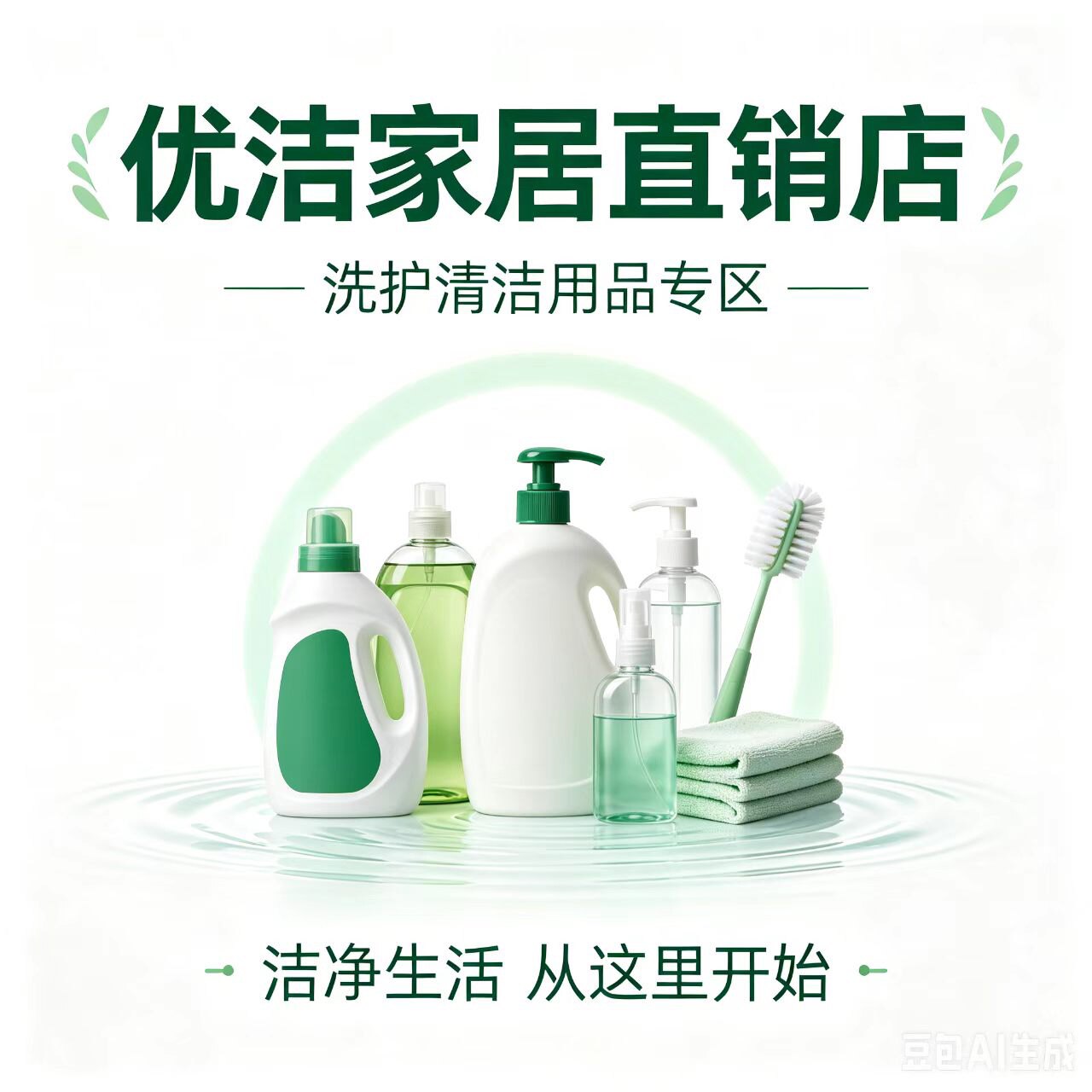 优洁家居直销店的LOGO