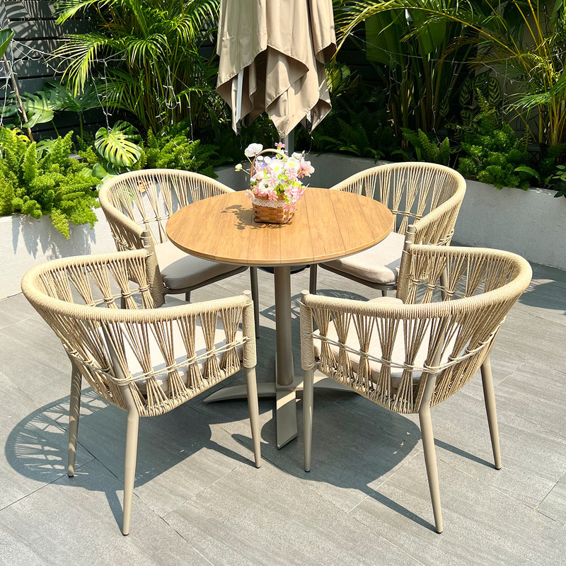 Trendy Milk Tea Shop and Coffee Restaurant Commercial Folding Outdoor Tables and Chairs for Garden Terrace Balcony Leisure Outdoor Rattan Chairs Trendy Milk Tea Shop and Coffee Restaurant Commercial Folding Outdoor Tables and Chairs for Garden Terrace Balcony Leisure Outdoor Rattan Chairs