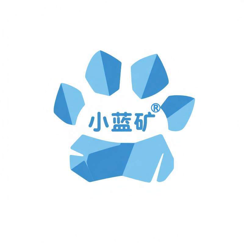 小蓝矿旗舰店的LOGO
