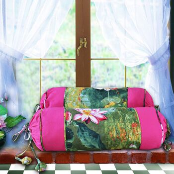 Chinese style home fabric round candy pillow pillow pillow cervical spine pillow j chinese style home elegant lotus armrest included Chinese style home fabric round candy pillow pillow pillow cervical spine pillow j chinese style home elegant lotus armrest included