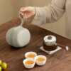 Xiaoyao Automatic Tea Maker Kung Fu Travel Tea Set Portable Camping Outdoor Tea Kettle Quick Cup