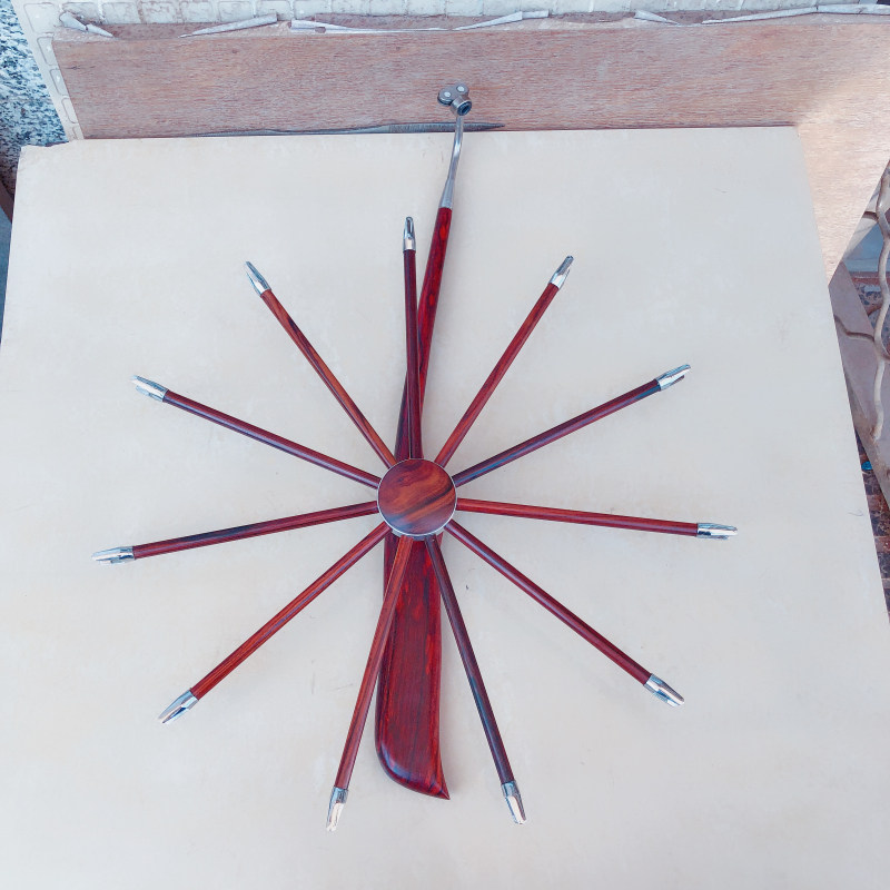 Kaihua plate Eagle wheel 11-pole single 8mm carbon rod package wood red acid branch plate Eagle wheel professional plate Eagle wheel mahogany plate