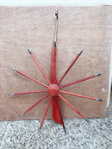 Kai Hwa Pan Hawk Wheel Myanmar Acid Branch Disc Hawk Wheel All-wood Wheel Handlebar embedded disassembly kite wheel Kai Wah disc Hawk Wheel