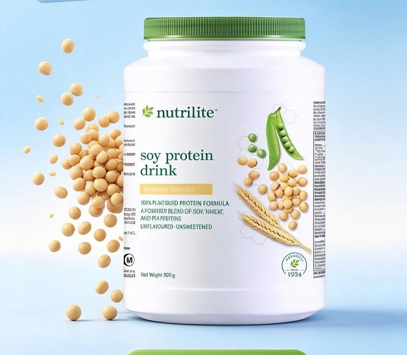 American Nutrilite Middle-Aged and Elderly Immunity Plant Protein Powder 900g Malaysian Version American Nutrilite Middle-Aged and Elderly Immunity Plant Protein Powder 900g Malaysian Version