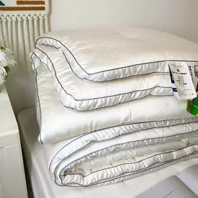 Class A baby grade cotton soybean fiber thickened winter quilt core quilt single double spring and autumn quilt warm cloud suede