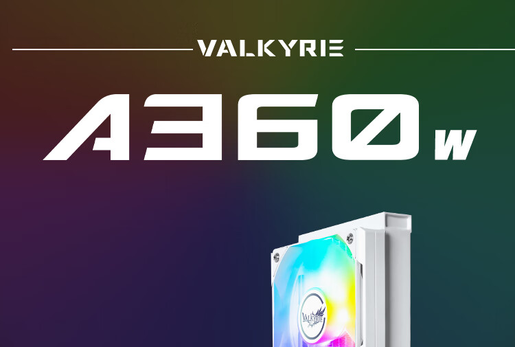 【宸音双11】VK瓦尔基里A360一体式CPU水冷散热器屏幕插图