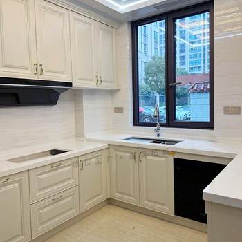 Light luxury balcony cabinet high-end household integrated kitchen kitchen cabinet storage combination cabinet whole house furniture factory