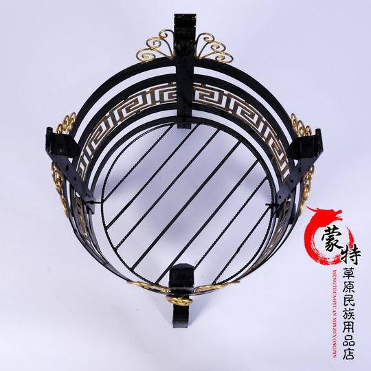 Mongolian fire ritual brazier Mongolian camp bonfire party props brazier stand yurt decoration