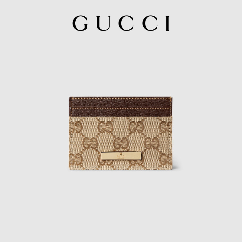 [New Model] Gucci Gucci Logo Card Holder