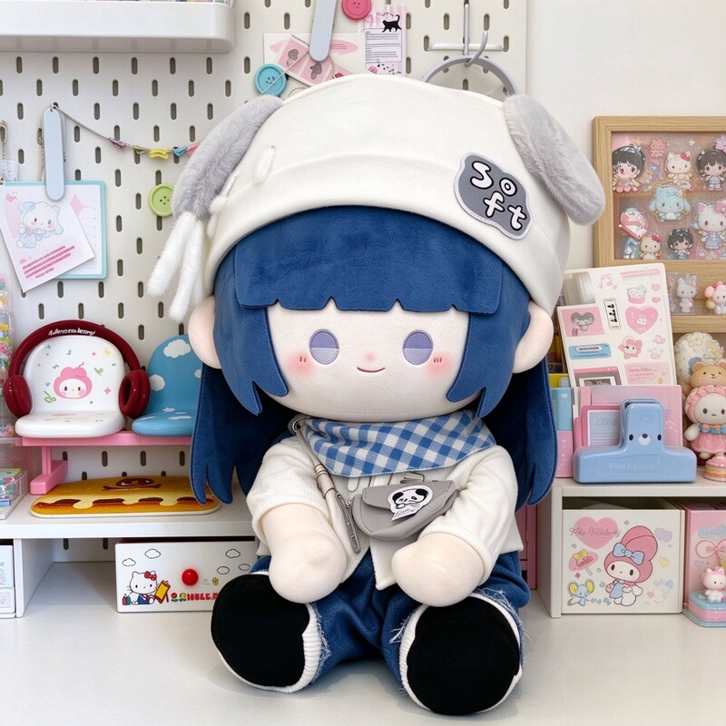 Naruto Fan Merchandise Hinata Hyuga 40cm Cotton Doll Clothes Cute Plush Toy Gift