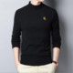 2025 autumn and winter new round neck couple's long-sleeved sweater bottoming shirt 12