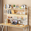 Desktop storage rack hole board bookshelf desk multi-layer F storage rack dormitory student desk iron finishing