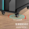 Computer host bracket thickened steel plate office home chassis bracket silent wheel host mobile base tray
