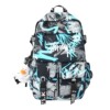 Backpack men's new large-capacity graffiti trendy sports and leisure travel computer backpack female junior high school school bag