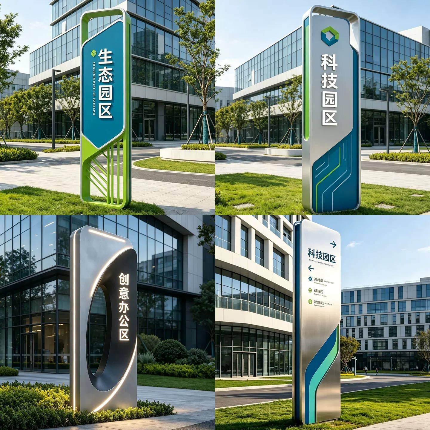 户外立式指路牌如何选?2026年配置与场景匹配指南