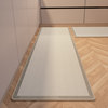 Wabi style kitchen floor mats, non-slip, anti-t oil, wipeable, wash-free carpets, diatom mud absorbent mats, waterproof feet