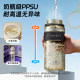 Tkkppsu Kidsren's Water Cup, Special Sports Cup for Male Students Going to School, Large-Capacity Summer Plastic Portable Water Bottle