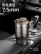 Tkk Pure Titanium Water Cup Large Capacity Thermos Cup Cold Insulation Ice Cup Straw 2025 New Model Birthday Gift Cup