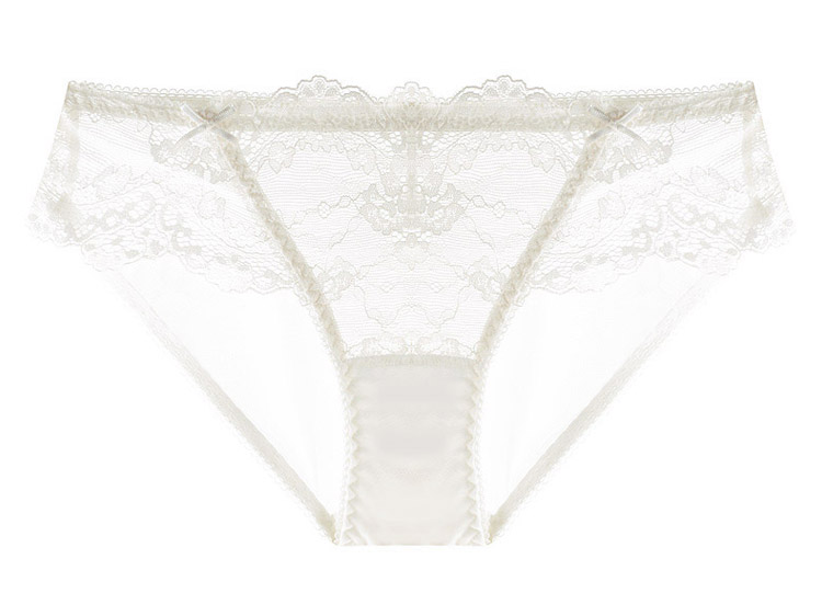 Châu Âu và Mỹ ngà gợi cảm sữa trắng trong suốt ren garter tóm tắt 2 mảnh đặt silicone thép khóa ruy băng phụ kiện thời trang 