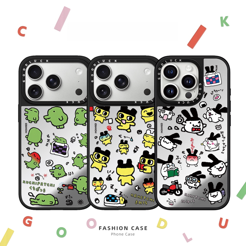 Casetify Mobile Phone Case with Tamagotchi Character Stickers Suitable for Iphone17Promax16Pro Apple15 Mirror Magsafe Magnetic Suction14Plus Cartoon13 Fun12 Casetify Mobile Phone Case with Tamagotchi Character Stickers Suitable for Iphone17Promax16Pro Apple15 Mirror Magsafe Magnetic Suction14Plus Cartoon13 Fun12