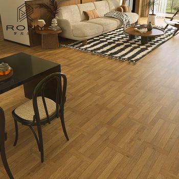 French villa living room wood grain tiles floor tiles bedroom study imitation wood floor tiles 600x1200 balcony antique tiles